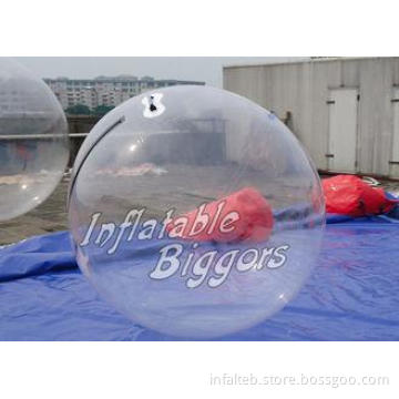 Transparent inflatable beach ball, water walking ball and w